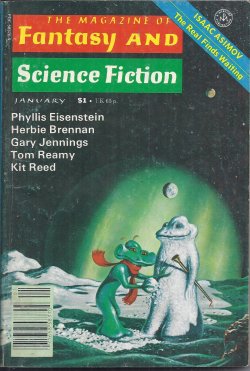 The Magazine of FANTASY AND SCIENCE FICTION (F&SF): January, Jan. 1978