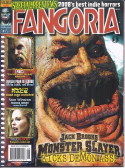 FANGORIA #276, September, Sept. 2008 (Jack Brooks Monster Slayer; [Rec]; Death Race; True Blood)