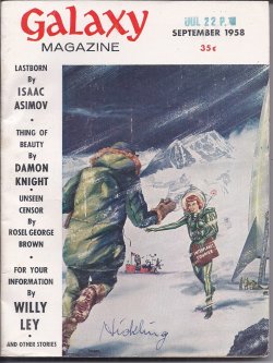 GALAXY Science Fiction: September, Sept. 1958