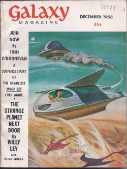 GALAXY Science Fiction: December, Dec. 1958 (