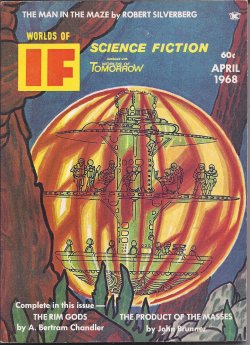 IF Worlds of Science Fiction: April, Apr. 1968 (