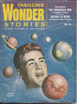 THRILLING WONDER Stories: November, Nov. 1953