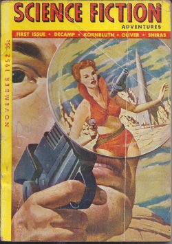 SCIENCE FICTION ADVENTURES: November, Nov. 1952