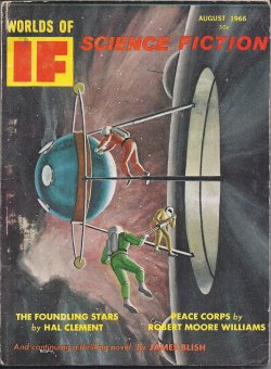IF Worlds of Science Fiction: August, Aug. 1966