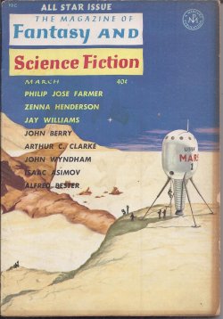 The Magazine of FANTASY AND SCIENCE FICTION (F&SF): March, Mar. 1961