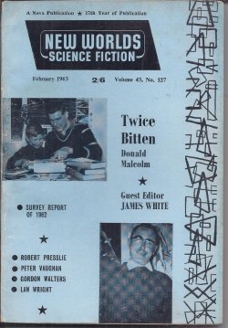 NEW WORLDS Science Fiction: No. 127, February, Feb. 1963