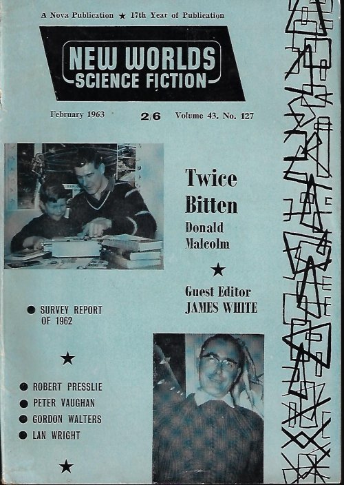 NEW WORLDS Science Fiction: No. 127, February, Feb. 1963