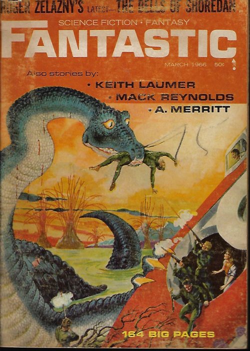 FANTASTIC Science Fiction - Fantasy: March, Mar. 1966