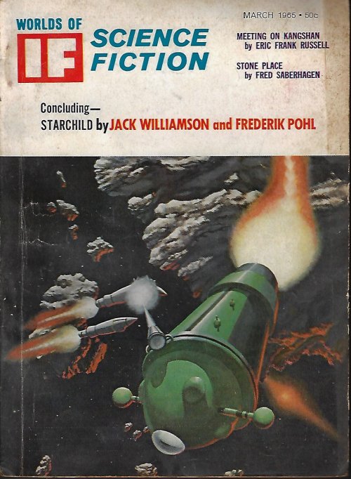 IF Worlds of Science Fiction: March, Mar. 1965. (