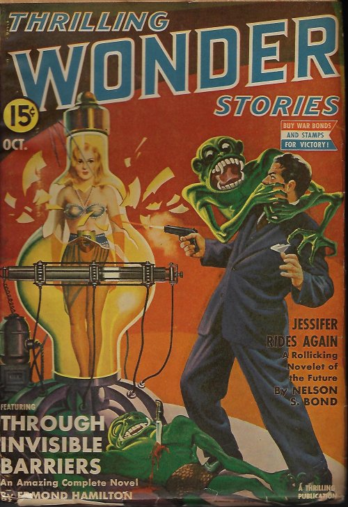 THRILLING WONDER Stories: October, Oct. 1942