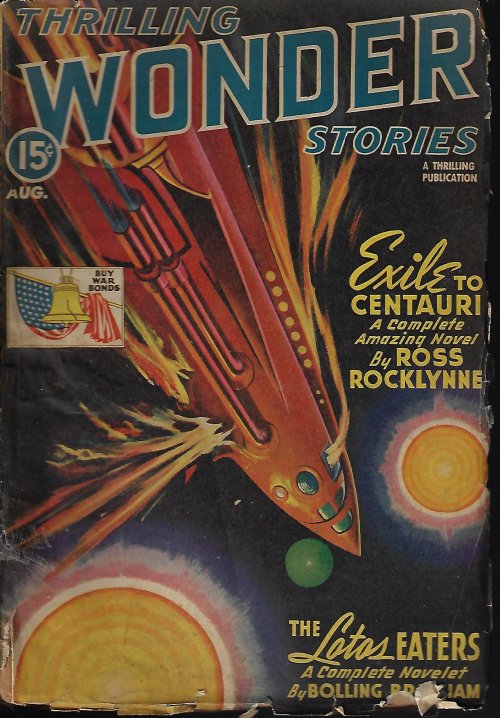 THRILLING WONDER Stories: August, Aug. 1943