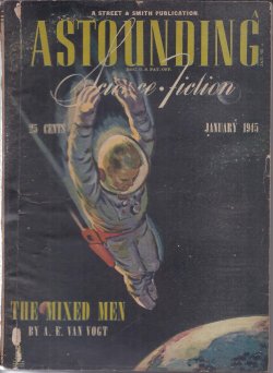 ASTOUNDING Science Fiction: January, Jan. 1945 (