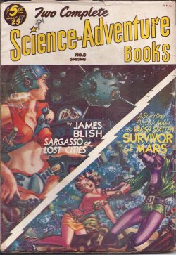 TWO COMPLETE SCIENCE-ADVENTURE BOOKS: Spring 1953 (No. 8) (