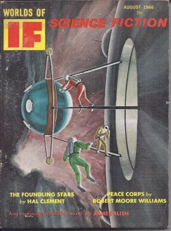 IF Worlds of Science Fiction: August, Aug. 1966