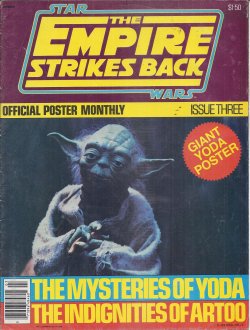 STAR WARS: THE EMPIRE STRIKES BACK Official Poster Monthly Magazine Issue Three (#3) (1980)