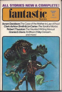 FANTASTIC Stories: October, Oct. 1975