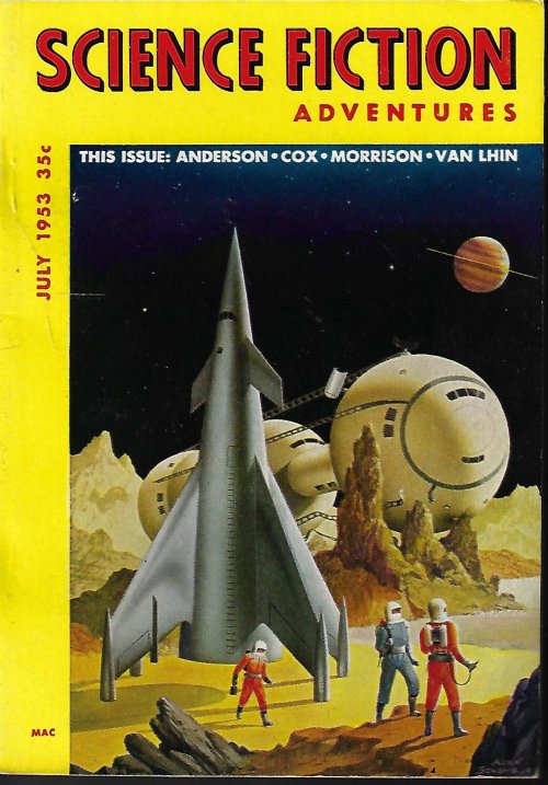 SCIENCE FICTION ADVENTURES: July 1953 (