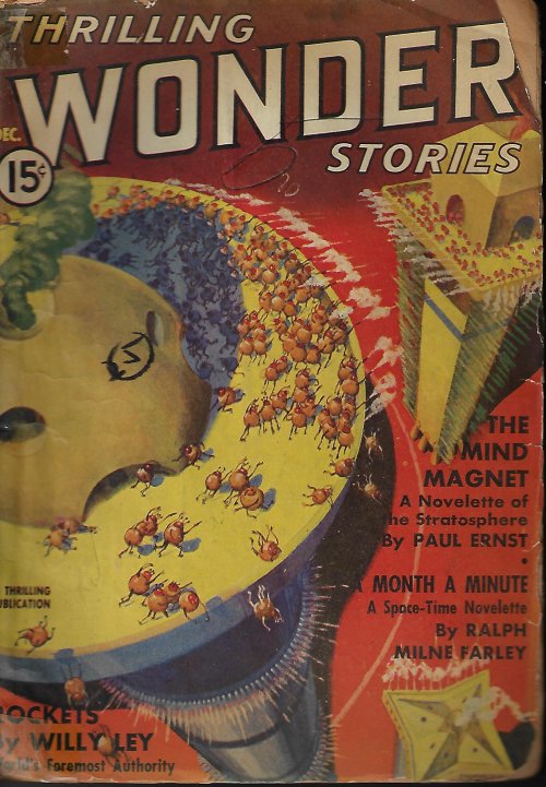 THRILLING WONDER Stories: December, Dec. 1937