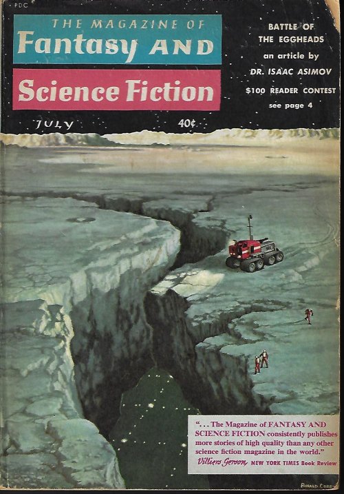 The Magazine of FANTASY AND SCIENCE FICTION (F&SF): July 1959