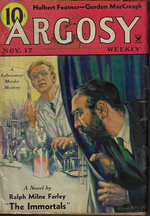 ARGOSY Weekly: November, Nov. 17, 1934 ("The Immortals")
