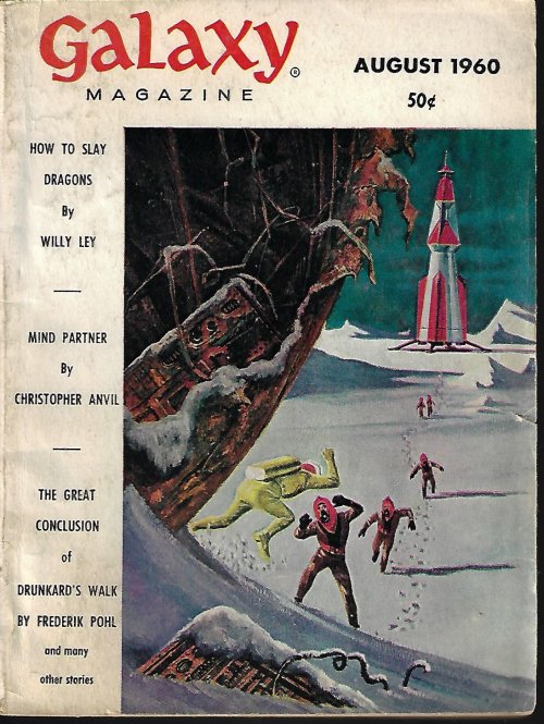 GALAXY Science Fiction: August, Aug. 1960 ("Mind Partner"; "Drunkard's Walk")