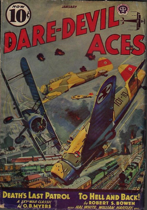 DARE-DEVIL ACES: January, Jan. 1940