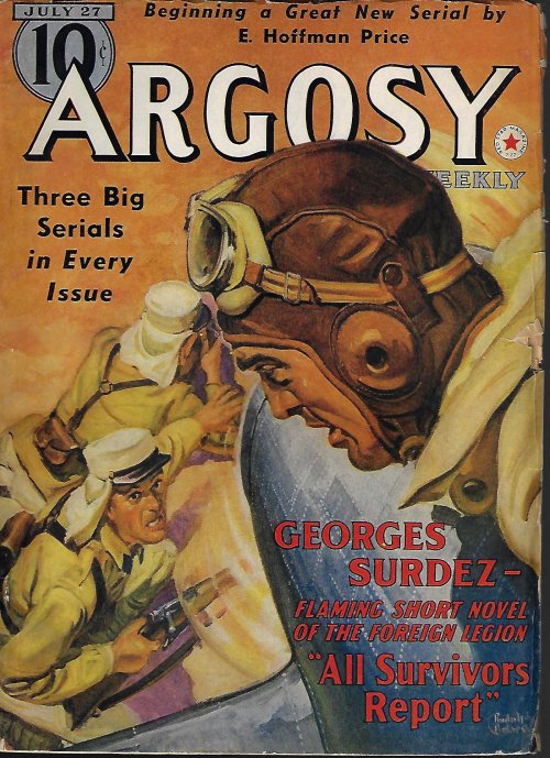 ARGOSY Weekly: July 27, 1940 ("The Harp and the Blade"; "Dead of Night")