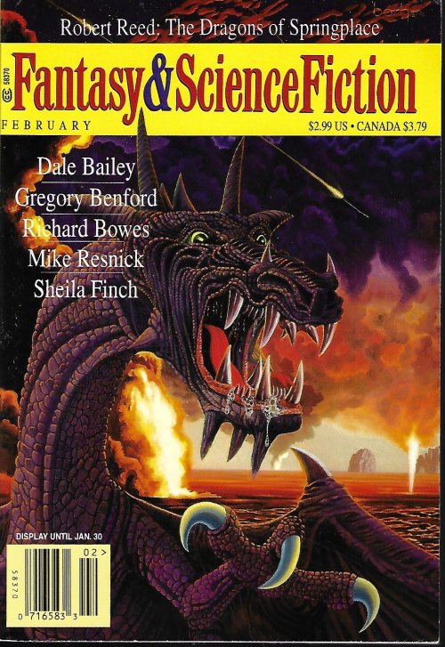 The Magazine of FANTASY AND SCIENCE FICTION (F&SF): February, Feb. 1997