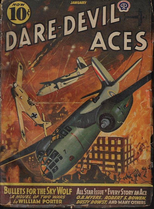 DARE-DEVIL ACES: January, Jan. 1942