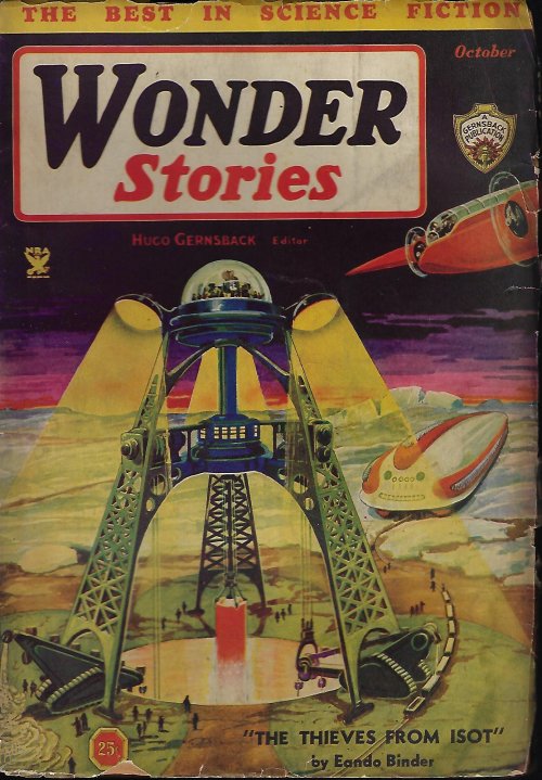 WONDER Stories: October, Oct. 1934