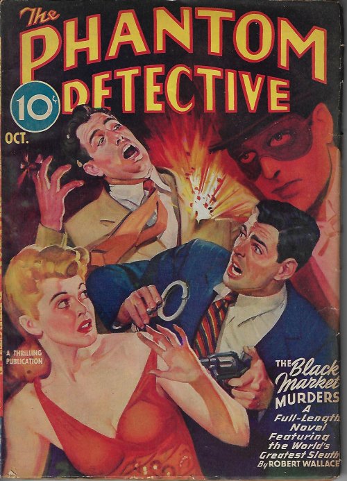 THE PHANTOM DETECTIVE: October, Oct. 1943 ("The Black Market Murders")