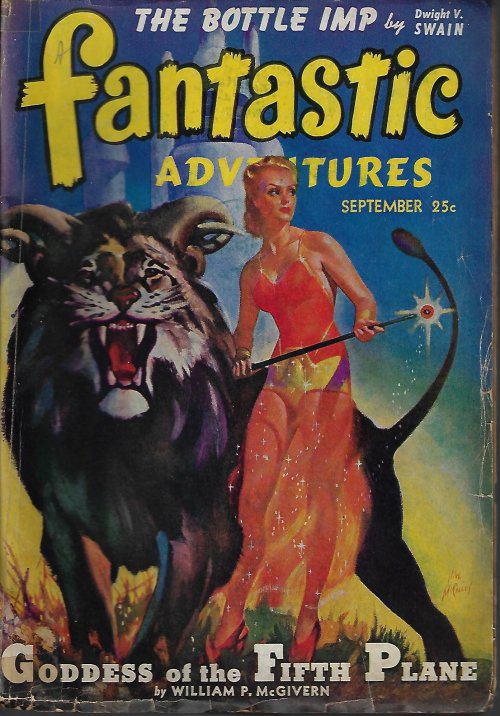 Image for FANTASTIC ADVENTURES: September, Sept. 1942 FANTASTIC ADVENTURES: September, Sept. 1942