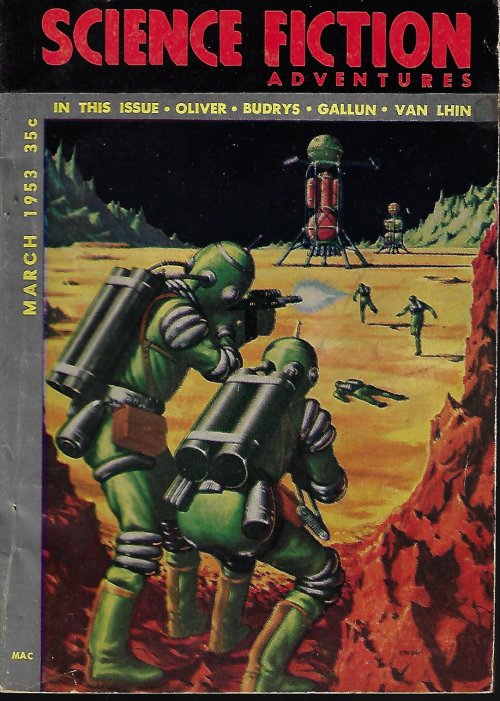 SCIENCE FICTION ADVENTURES: March, Mar. 1953 (
