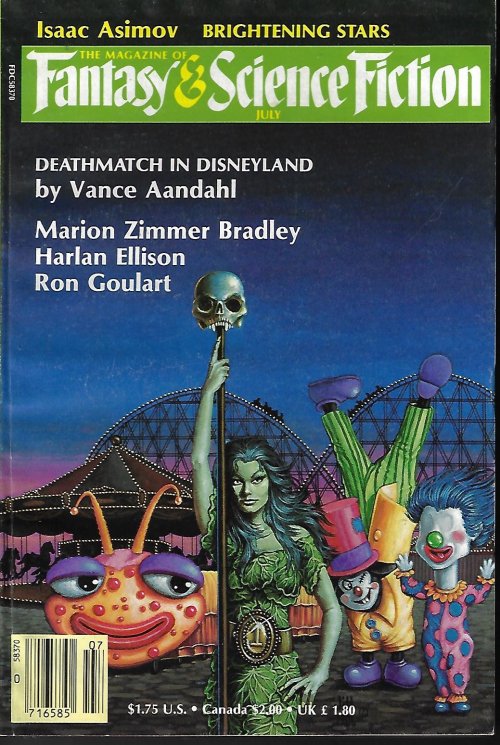 The Magazine of FANTASY AND SCIENCE FICTION (F&SF): July 1987