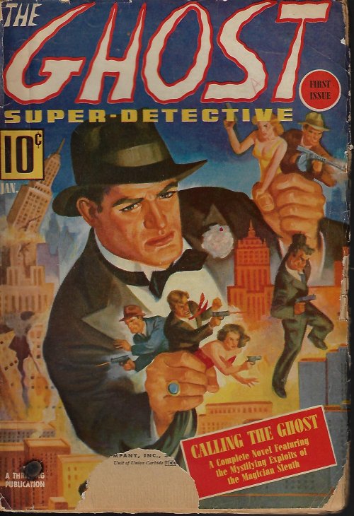 THE GHOST SUPER- DETECTIVE: January, Jan. 1940 (