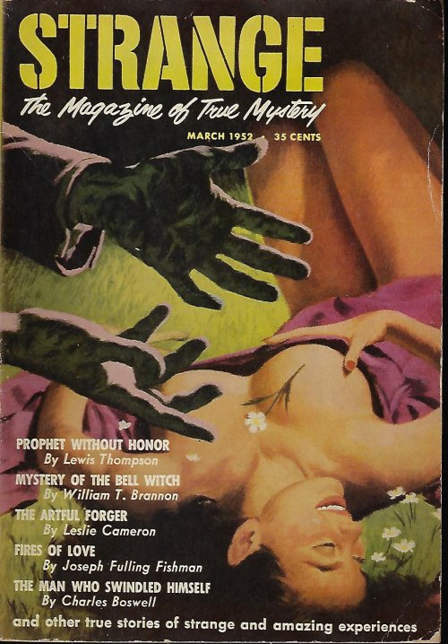 STRANGE The Magazine of True Mystery: March, Mar. 1952