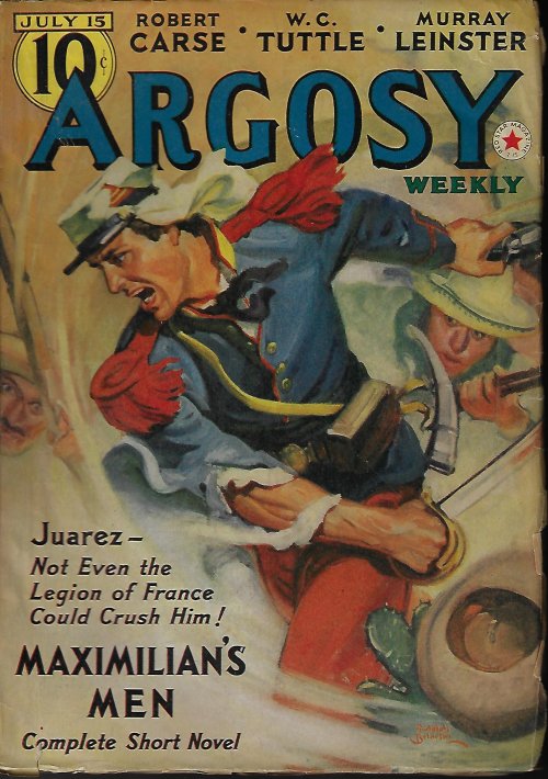 ARGOSY: July 15, 1939 ("Seven Footprints to Satan")