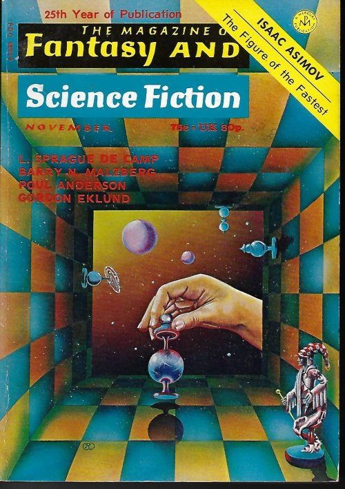 The Magazine of FANTASY AND SCIENCE FICTION (F&SF): November, Nov. 1973