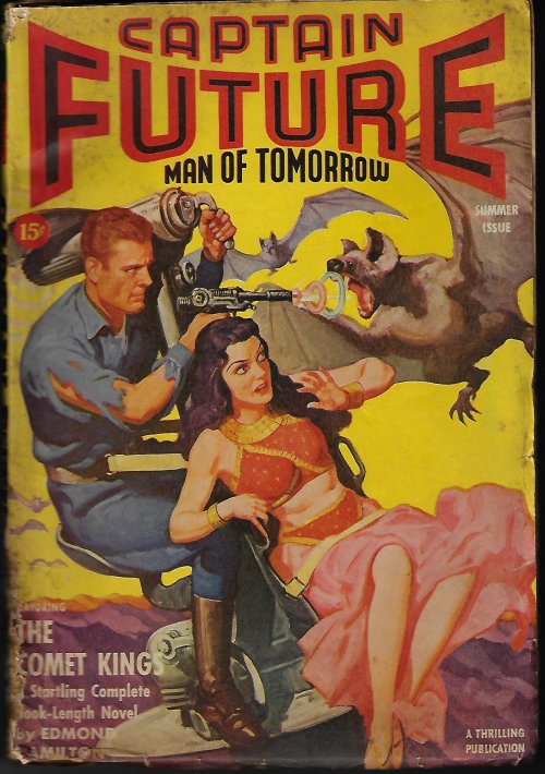 CAPTAIN FUTURE Man of Tomorrow; The Wizard of Science: Summer 1942