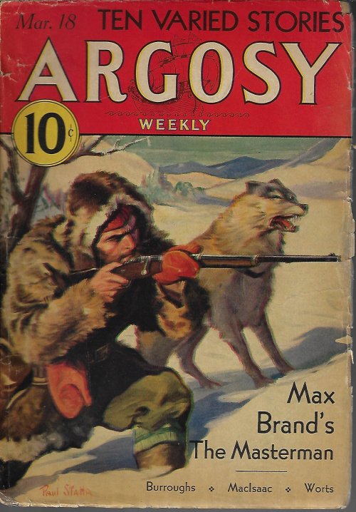 ARGOSY Weekly: March, Mar. 18, 1933 ("The Masterman"; "Lost on Venus")