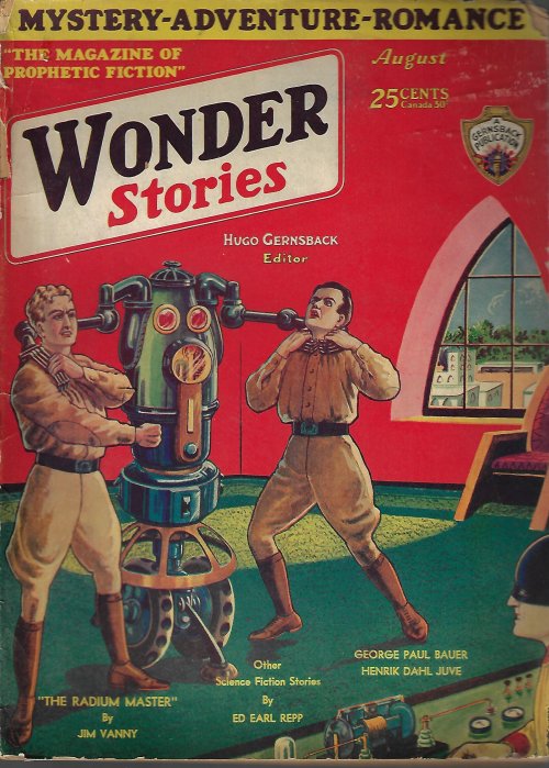 WONDER Stories: August, Aug. 1930