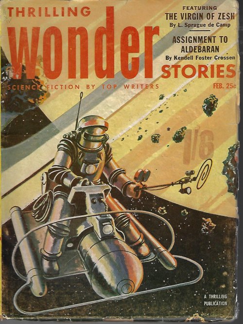 THRILLING WONDER Stories: February, Feb. 1953 (