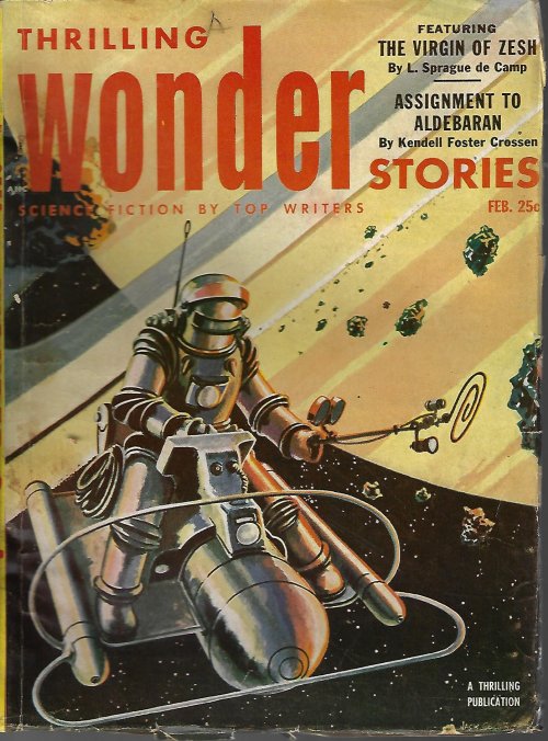 THRILLING WONDER Stories: February, Feb. 1953 (