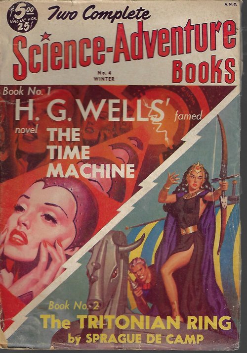 TWO COMPLETE SCIENCE-ADVENTURE BOOKS - Winter (Oct.-Dec.) 1951; No. 4 (