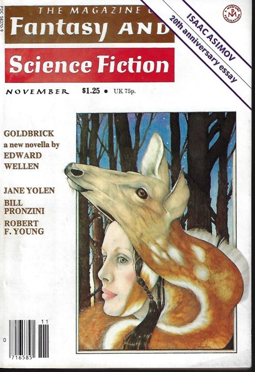 The Magazine of FANTASY AND SCIENCE FICTION (F&SF): November, Nov. 1978