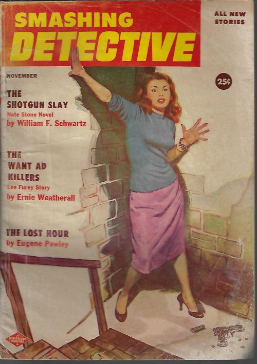 SMASHING DETECTIVE: November, Nov. 1956