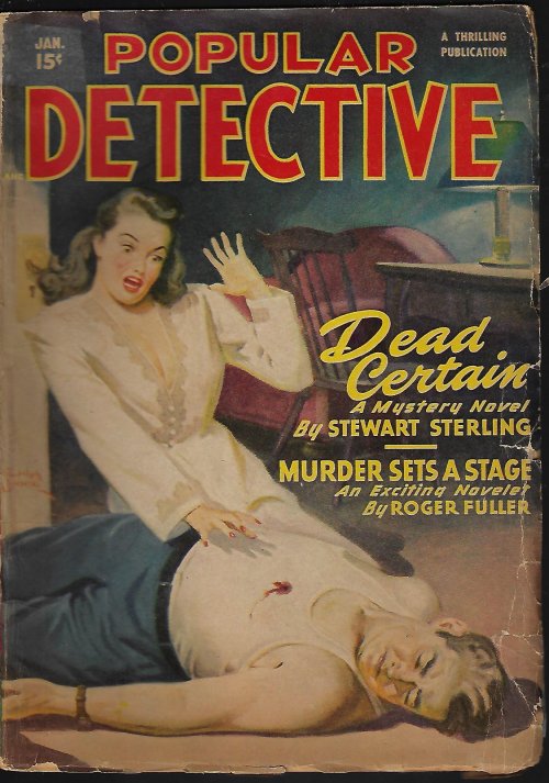 POPULAR DETECTIVE: January, Jan. 1949
