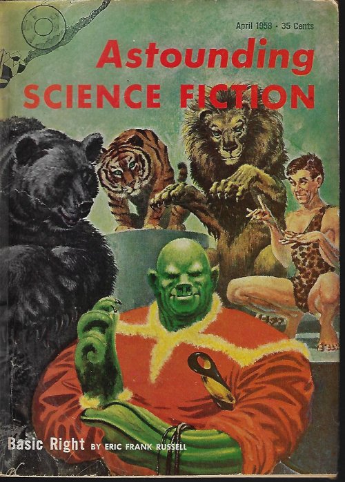 ASTOUNDING Science Fiction: April, Apr. 1958 (