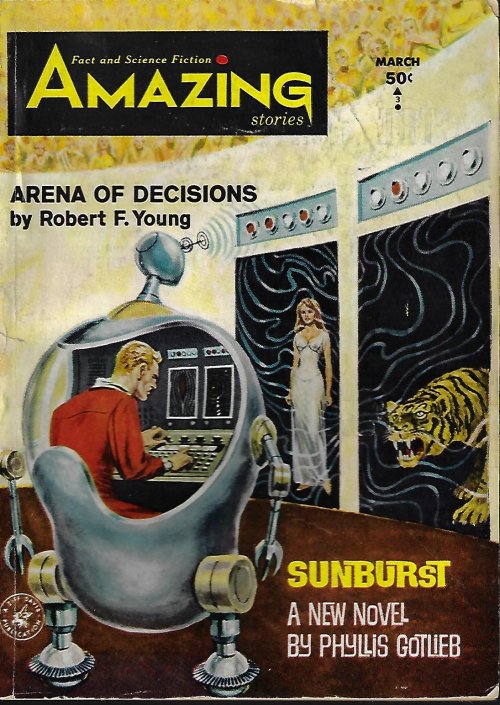 AMAZING Stories: March. Mar. 1964 (