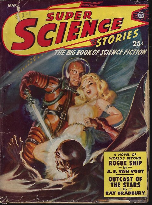 SUPER SCIENCE Stories: March, Mar. 1950 (Rogue Ship)